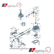 Teflon kogel voor het schakelmechanisme 